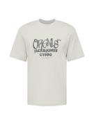 JACK & JONES Bluser & t-shirts 'JORBUSHWICK'  beige / grafit / lysegrå