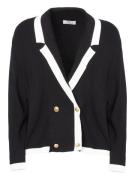 Influencer Cardigan  sort / hvid