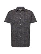 JACK & JONES Skjorte 'JPRBLASUMMER'  navy / brun