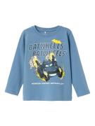 NAME IT Shirts 'Jatzy Batwheels'  opal / mørkeblå / gul / hvid