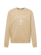 GUESS Sweatshirt  beige / hvid