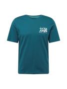 JACK & JONES Bluser & t-shirts 'JJLUKE'  grå / petroleum / mint / hvid