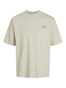 JACK & JONES Bluser & t-shirts 'JPRBLACHAD'  beige / sort