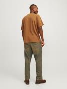 JACK & JONES Bluser & t-shirts 'JPRBLAchad'  karamel / sort