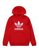 ADIDAS ORIGINALS Sweatshirt 'TREFOIL'  rød / hvid