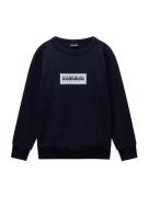 NAPAPIJRI Sweatshirt 'K B-CHAMOIS'  marin / hvid