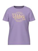 NAME IT Bluser & t-shirts 'VEEN'  lyselilla / fersken