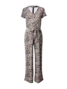 MORE & MORE Jumpsuit  beige / creme / rød / sort