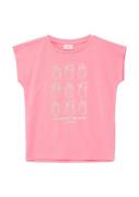 s.Oliver Bluser & t-shirts  grøn / lys pink / hvid