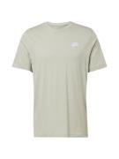 Nike Sportswear Bluser & t-shirts 'CLUB'  pastelgrøn / hvid