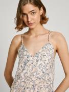 Pepe Jeans Sommerkjole 'Molly'  ecru / safir / oliven / koral