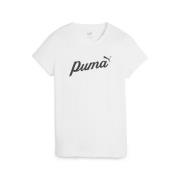 PUMA Funktionsbluse 'ESS+'  sort / hvid