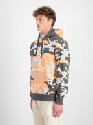 ALPHA INDUSTRIES Sweatshirt 'Camo'  blandingsfarvet / orange