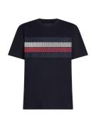 TOMMY HILFIGER Bluser & t-shirts  natblå / lys rød / hvid / offwhite