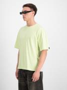 ALPHA INDUSTRIES Bluser & t-shirts  lime / sort