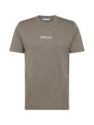 REPLAY Bluser & t-shirts  grå / hvid