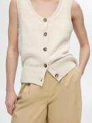 SELECTED FEMME Strikvest 'SLFJILLI'  ecru