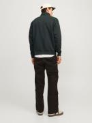 JACK & JONES Sweatshirt 'JORVesterbro '  gran / hvid