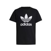 ADIDAS ORIGINALS Shirts 'Trefoil'  sort / hvid