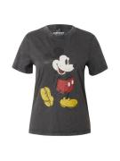 ONLY Shirts 'ONLMICKEY MINNIE'  citrongul / mørkegrå / sort / hvid