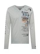 CAMP DAVID Bluser & t-shirts  marin / røgblå / orange / hvid