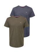 Tommy Jeans Bluser & t-shirts  safir / oliven