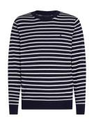 TOMMY HILFIGER Pullover  navy / hvid