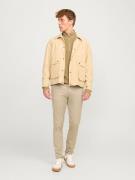 JACK & JONES Lærredsbukser 'JPSTMarco JJArthur'  beige