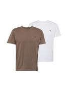 Calvin Klein Jeans Bluser & t-shirts  taupe / sort / hvid