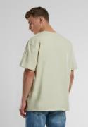 Urban Classics Bluser & t-shirts 'Cursive Bold'  camel / hvid