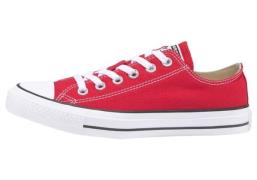 CONVERSE Sneaker low 'Chuck  Taylor All Star Ox'  rød / sort / hvid