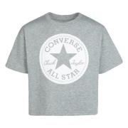 CONVERSE Bluser & t-shirts  grå-meleret / hvid