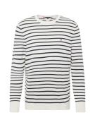 TOMMY HILFIGER Pullover 'ESSENTIAL'  marin / hvid