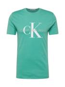 Calvin Klein Jeans Bluser & t-shirts  turkis / hvid