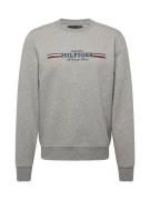 TOMMY HILFIGER Sweatshirt  mørkeblå / grå-meleret / rød / hvid