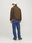 JACK & JONES Cargojeans 'IEDDIE WADE MF 924 STYD LN'  blå / blue denim