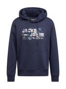 JACK & JONES Sweatshirt  marin / mint / pastelpink / hvid