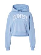 Tommy Jeans Sweatshirt  lyseblå / hvid