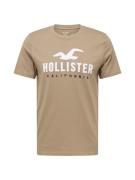 HOLLISTER Bluser & t-shirts  brun / sort / hvid