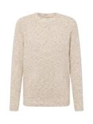 NN07 Pullover 'Jacobo'  beige / grå