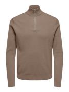 Only & Sons Pullover 'ONSPhil'  taupe