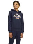 Jack & Jones Junior Sweatshirt  navy / orange / hvid