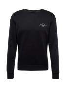 JACK & JONES Sweatshirt 'JJFerris'  sort / hvid