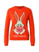 Frogbox Pullover 'Bugs Bunny'  choko / rød / melon / hvid