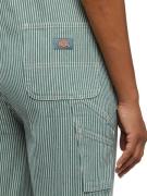 DICKIES Overalls 'HICKORY BIB W'  blå / hvid