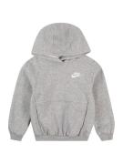 Nike Sportswear Sweatshirt 'CLUB FLEECE'  grå-meleret / hvid