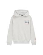 WE Fashion Sweatshirt  blandingsfarvet / hvid