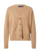 Polo Ralph Lauren Cardigan  camel / hvid