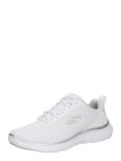 SKECHERS Sportssko 'FLEX APPEAL 5.0 - UPTAKE'  sølv / hvid