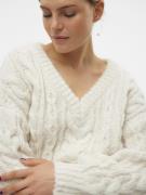 VERO MODA Pullover 'DREAM'  ecru